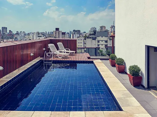 Rua Maestro Cardim 407 i São Paulo, Brasilien