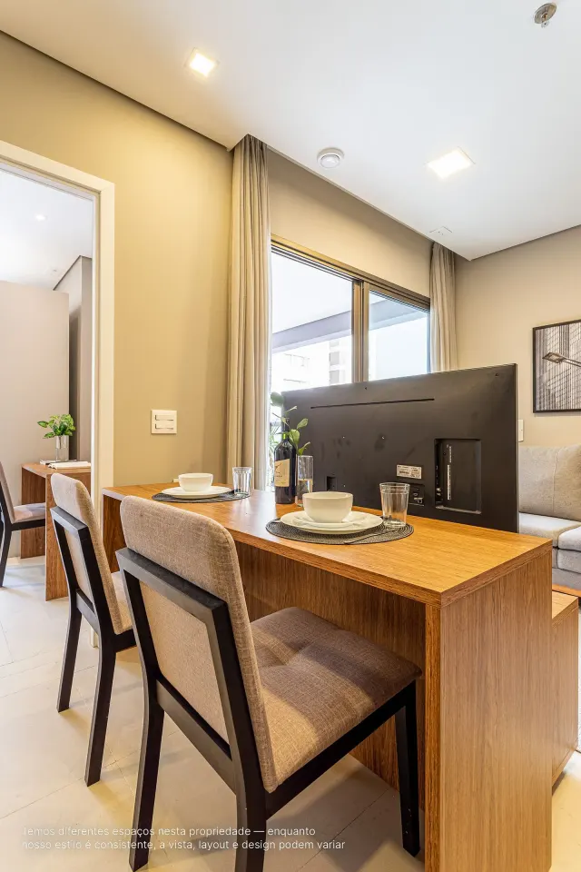 1 quarto - M3 - 1BDR Tipo E