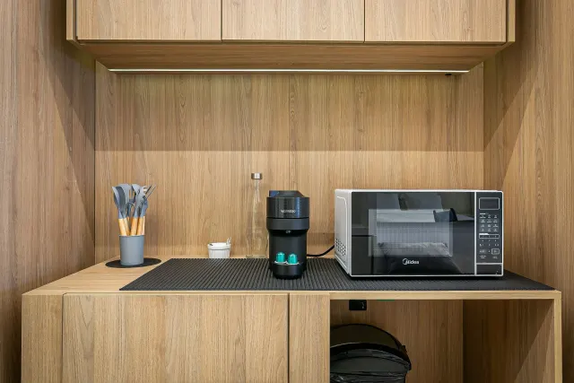Studio Compacto com Lavadora e Secadora - Apto 209