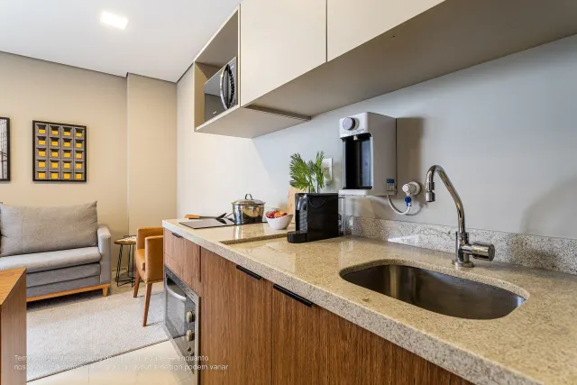 1 quarto - M3 - 1BDR Tipo E
