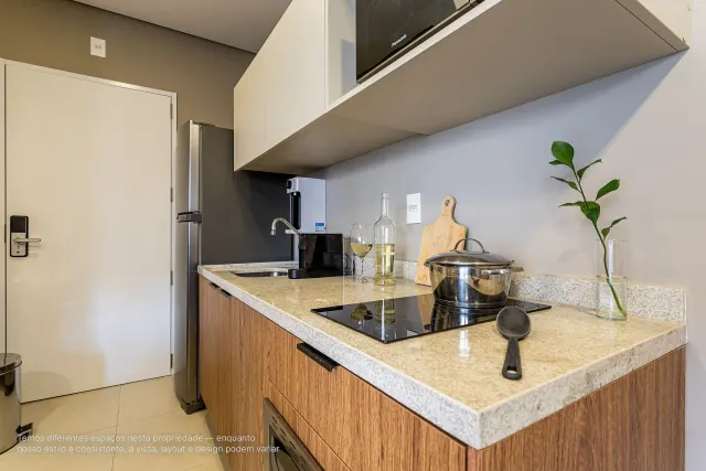 1 quarto - M2 - 1BDR Tipo D