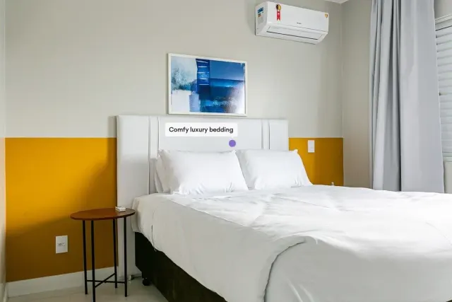 2 Quartos a 50m da Praia - Apto 206