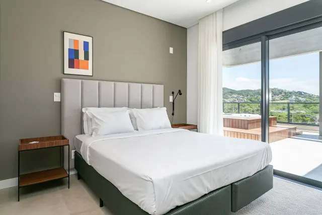 Studio Premium com Jacuzzi e Varanda - Apto 308