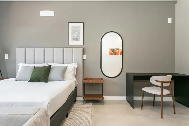 Studio com Sofá-cama e Lavabo - Apto 203