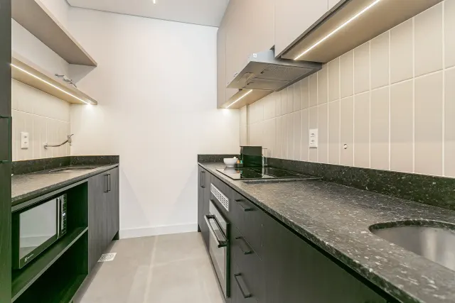 Studio com Sofá-cama e Lavabo - Apto 203