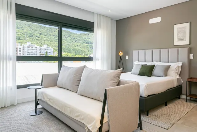 Studio com Sofá-cama e Lavabo - Apto 203